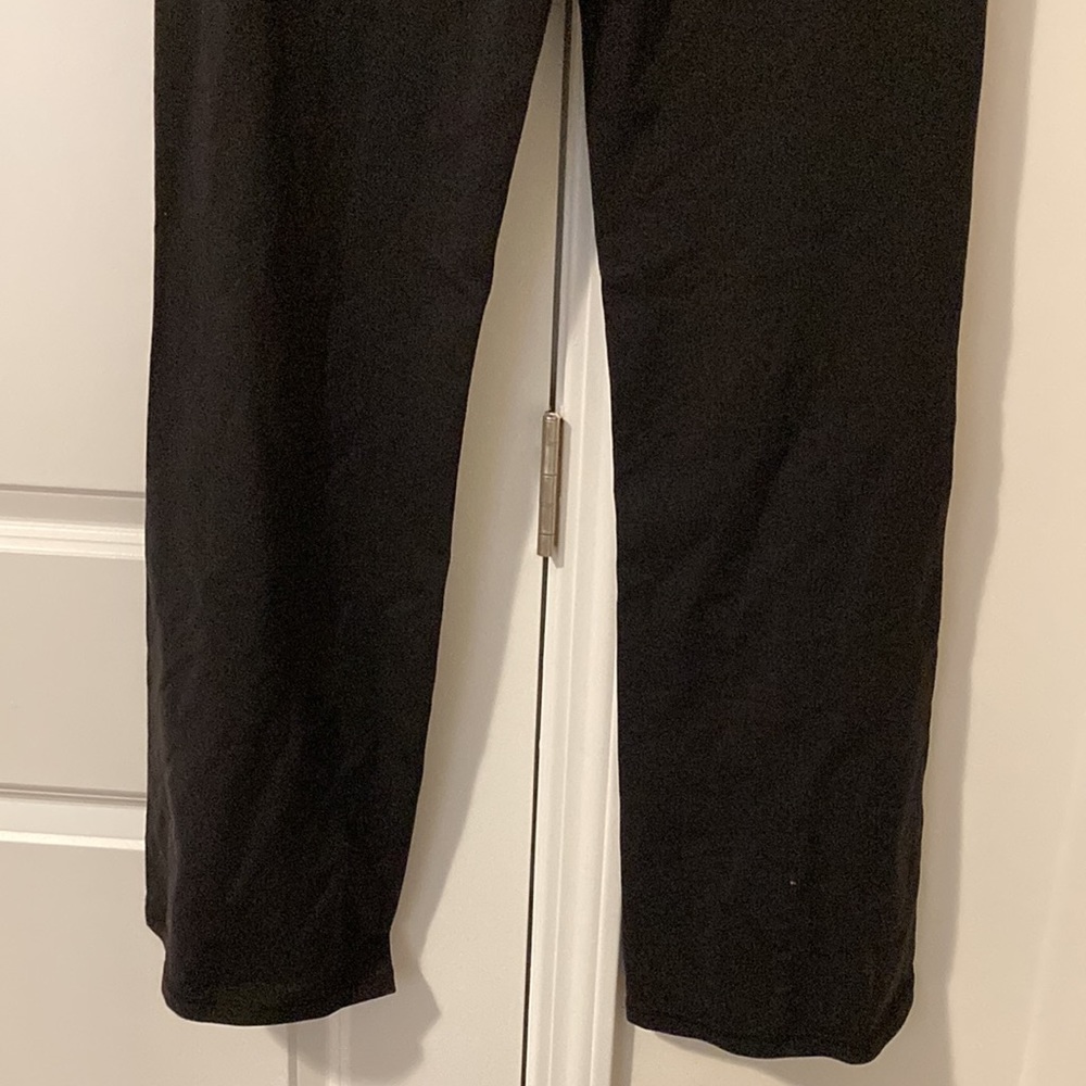 Champion Women’s Yoga style pants- black with purple waistband.  Size Small - Picture 7 of 9